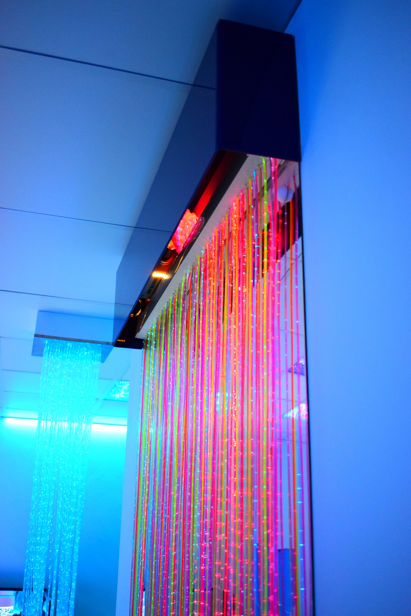 UV Fibre Optic Curtain with Pelmet and Mirror - Image 3