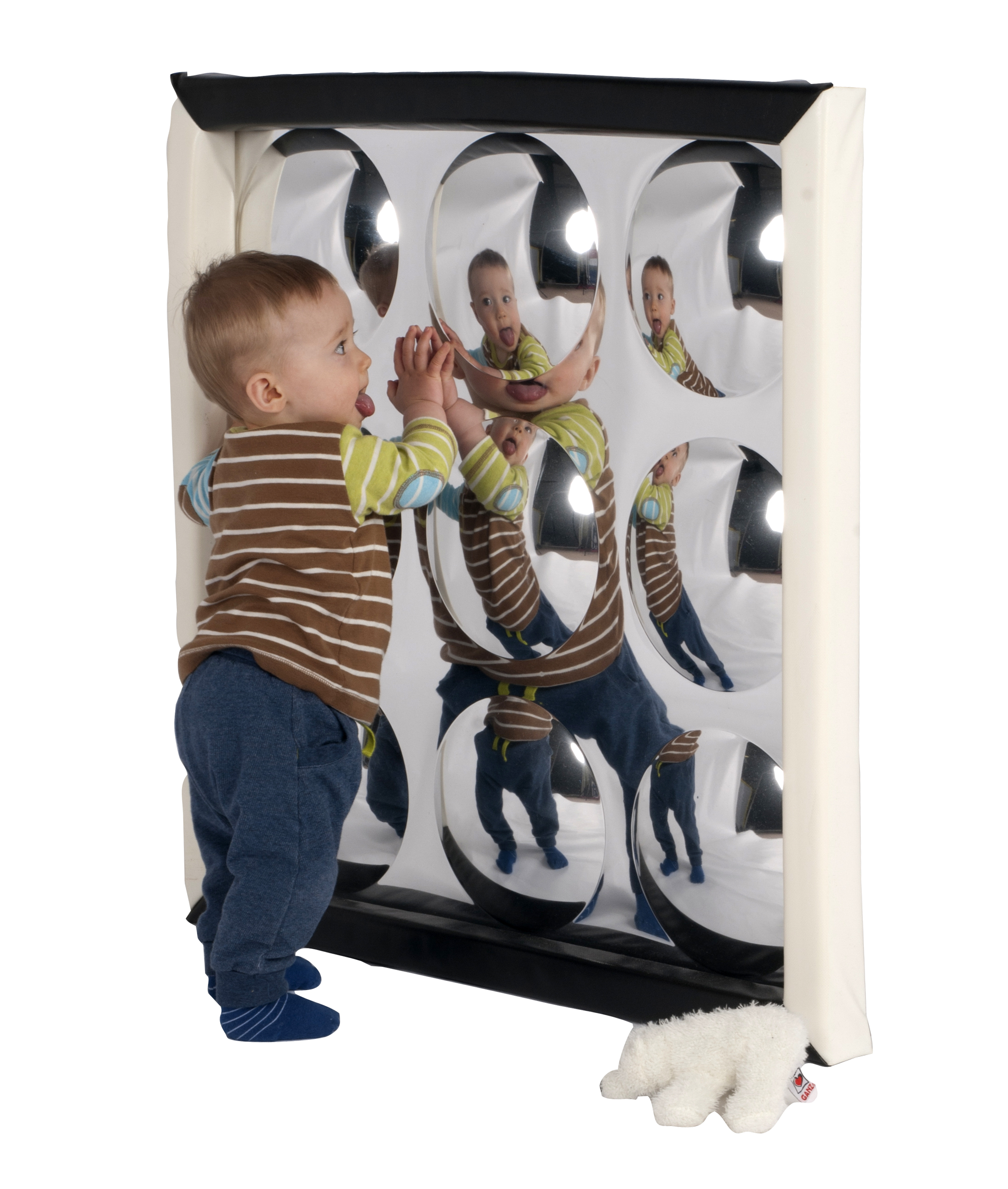 Soft Framed 9 Giant Bubbles Mirror - Image 2