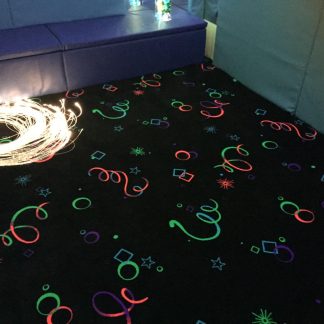 UV Fluorescent Carpet